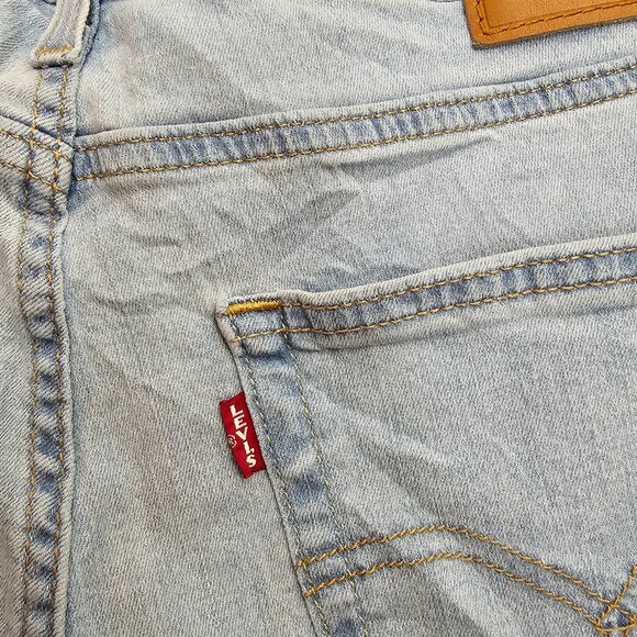 Levi's Premium Denim 721 Hi Rise Skinny Blue Denim Jeans Womens Size 31 A5-4 - Picture 5 of 8